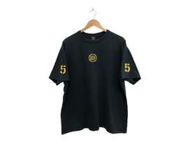 Vintage 555 soul triple five soul centre target logo big 5 back sleeve logo nyc streetwear tee 100 black