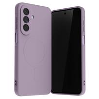 Mercury Semi-Silicone MagSafe Case for Samsung Galaxy A27 lavender grey