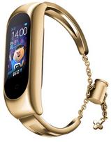 Fusion Accessories Xiaomi Mi Band 3/4/5/6 Gold Metal Bracelet