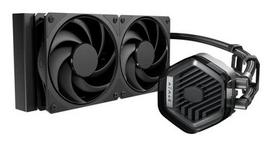 COOLER MASTER MasterLiquid ATMOS Stealth Series Processor Liquid cooling kit 12 cm Black