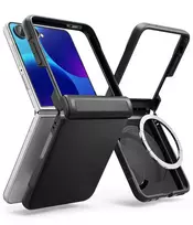 Ringke Onyx book-style phone case with MagSafe support for Samsung Galaxy Z Flip 8 (F776) black
