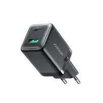 Joyroom JR-TG8 travel charger | 45W | GaN | USB-C, USB-A | black