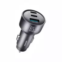Joyroom JR-CCN19 car charger | 35W | PD, QC | USB-C, USB-A | gray