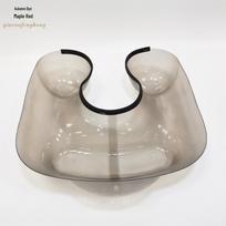 Enlarged Plastic Shoulder Rest for Cold Perming Solution Tray beige