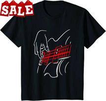 Acoustic Guitar Guitarist Shirt Bass Player Musician Gift T-Shirt, S-5XL Unisex T-Shirt XXXXL