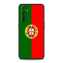 Portugal Phone Case For Realme 13 12 10 9 8 7 GT3 GT5 GT2 Pro Plus 5G C21 C25 C35 GT Neo 2 3 3T 5 Cover Realme GT5 red
