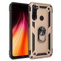For Xiaomi Redmi Note 8T 7 8 Pro Case  Armor Shockproof Phone Case For Redmi 7 8 7A 8A Car Magnetic Ring Holder Back Cover For Redmi 7 beige