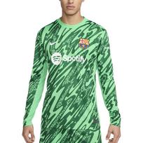 Nike Fc Barcelona 2024/25 Stadium Goalkeeper Men's Nike Soccer Replica Long-Sleeve Jersey FN8809-329 L beige