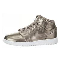 (GS) Air Jordan 1 Mid SE 'Sepia Stone' Kids' AV5174-200 EU 38 gray