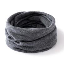 100% Grynas Kašmyras Šukuotas Unisex Kaklo Šildytuvas: Universalus, Madingas, Šiltas ir Paprastas megztas kaklaskaris-gaiteris. black