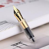 M2 Marui C3 Fountain Pen First Gen Nib Refill Set - Compatible with 3.4 Caliber Ink Converters & Cartridges gray