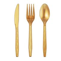 Eco-friendly Disposable Plastic Cutlery Set for Birthdays, Picnics, and Team Events