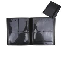 2026 Trading Card Collector Holder 4/9/12-Pocket Binder Portable Storage Case Suitable for Game Cards Baseball Football Cards gray