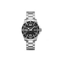 Longines Concas Diving Series Quartz Movement 300 Meters Water Resistant Watch 39 Mm Black Dial Stainless Steel Bracelet Men watches L3.730.4.56.6 L3.740.4.56.6-Black Dial 41MM gray