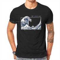 Math Mathematics Meme The Great Fibonacci Wave Tshirt Vintage Alternative Unisexs Streetwear Tops Cotton Crewneck T Shirt S5xl L black