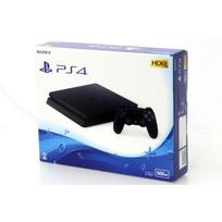 SONY PlayStation 4 Jet Black 500GB PS4 warranty by [Refurbished] (CUH-2100AB01) 180-day [Discontinued manufacturer] juoda
