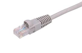 EXTRALINK CAT.5E UTP 0.5 m, susuktos poros, gryno vario LAN kabelis su jungtimis abiejuose galuose(EL-LAN-UTP-5E-05)