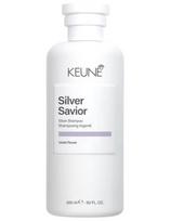 Keune geltonumą pašalinantis šampūnas Keune Silver Savior 300ml