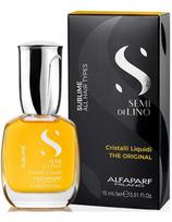 Alfaparf Milano plaukų aliejus blizgesiui ir apsaugai Alfaparf SdL Sublime Cristalli Liquidi Oil 15ml