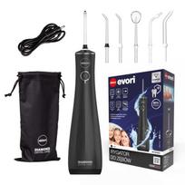 ELDOM RY200C belaidis burnos irigatorius, 4 režimai, 230ml, 5 antgaliai, IPX7, juodas