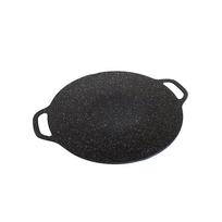 29/33/36CM Nelipni kepsninė ant grotelių korėjietiška kepsninė lėkštė ant grotelių keptas mėsos puodas Plancha Para Cocinar lauko stovyklavietės keptuvės keptuvė 29cm black