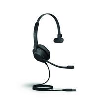 Jabra Evolve2 30 MS Mono Wired Office Call Centre 20 20000 Hz 92 G Headphones Black