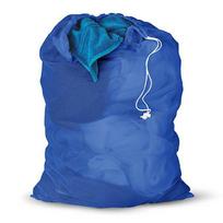 Nylon Laundry Bag In Robin Blue Sturdy And Washable Rectangular Shape 63.5 X 91.4 X 91.4 Cm mėlyna