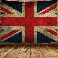 Javo Tapestry British Flag Vintage United 100X70CM red