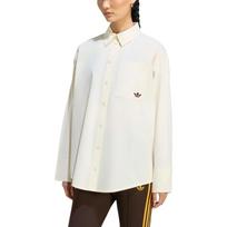 Adidas Originals dryžuoti klasikiniai sportiniai marškinėliai ilgomis rankovėmis moterims LE3885 M white