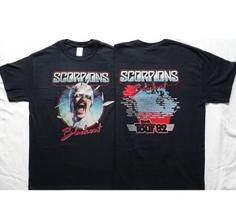 Blackout Tour 1982 Official Scorpions Heavy Metal Hard Rock Shirt Unisex T-Shirt M gray