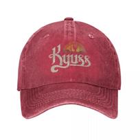 Kyuss Sunset  Baseball Cap Rock Band Unisex Unisex Designer Trucker Hat Summer Trendy Hiking Fishing Snapback Cap One Size brown