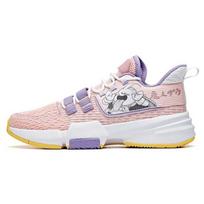Dragon Ball Super x Anta Majin Buu Cushioning Slip Resistant Abrasion Resistant Low top Basketball Shoes Men's 112021615-5 40 gray