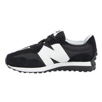 Foot Locker x New Balance NB 327 Cushioning Abrasion Resistant Breathable Low top Kids Lifestyle Shoes Black White GS327BW1 M Width black