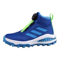 Adidas Fortarun Boa Atr K Fabric Casual Slip Resistant Cushioning Abrasion Resistant High top Kids' Running Shoes Blue GZ1808 28 blue