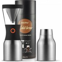 Asobu Cold Brew KB900 Silver/ Black