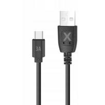 maXlife USB-A / USB-C 15W 2m juodas