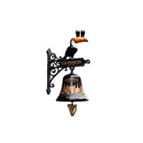 3D Resin Black Bird Doorbell for Home Decor One Size