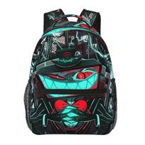 Anime Hazbin Hotel VOX Aš Myliu Savo Vyrus Gaila Kuprinės Berniukams Mergaitėms Kuprinės Vaikams Mokyklines Kuprinės Animacinis Ruksakas Pečių Krepšys One Size blue