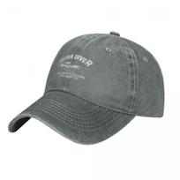 Washed Unisexs Baseball Cap Scuba Diver Trucker Snapback Caps Dad Hat Dive Scuba Diving Golf Hats One Size gray