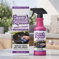 Grill Cleaner and Degreaser for Smoky Stains and Stubborn Grease 355ml Powerful Cleaning Formula for Barbecue Ovens Cookware and Outdoor Grills One Size balta