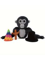 Hateemo Gorilla Tag Plush Gorilla Tags Stuffed Animal Plushie For Game Lovers And Kids Friends Birthday For Game Fans black
