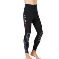1.5mm Neoprene Dive Pants Scuba Diving Snorkeling Surfing Water Sports Warm Thermal Wetsuit Bottoms Unisex Small black