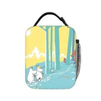 MOOMINS Follow us Insulated Lunch Bag High Capacity  Reusable Thermal Bag Tote Lunch Box Office  Travel Bento Pouch One Size yellow