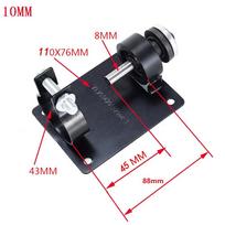 Elektrinio grąžto pjovimo stovo laikiklis metalinis 10mm/13mm juodas