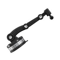 Doukuai Multifunctional Car Phone Holder with Suction Cup for Windshield or Dashboard. Standard black