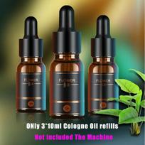 Auto Electric Aroma Diffuser Essential Oil Car Air Freshener Auto Perfume Aromatherapy Ions Formaldehyde Air Cleaner Flavoring 30ml Colonge Refill black