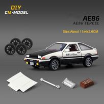 1:43 Ae86 Pagani Zonda R Sports Car Model Toy Alloy Diecast Diy Detachable Miniature Vehicles Models Toys For Kids Best Gifts gray