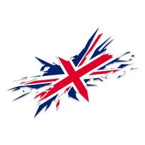 Automobilio šoninės lipdukai Union Jack spalvotas vėliavos viniliniai lipdukai Mini Cooper S F56 F55 F57 R55 R56 R60 F60 R61 Automobilio apdaila red