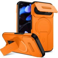 Armor Funda For Google Pixel 10 10A 9 9A 8 8A Pro XL Case Slide Camera Lens Protector Coque Wireless Charging Cover Google Pixel 8 juoda
