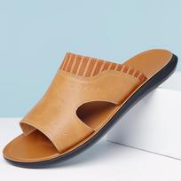Plus-size 38-48 Vintage Men One-shoulder Sandals European American Casua One-foot Comfortable Breathable Brand Beach Sandals Men 38 ruda